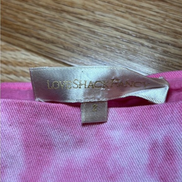 LoveShackFancy Chai Mini Tiedye Mini Dress - Picture 3 of 5